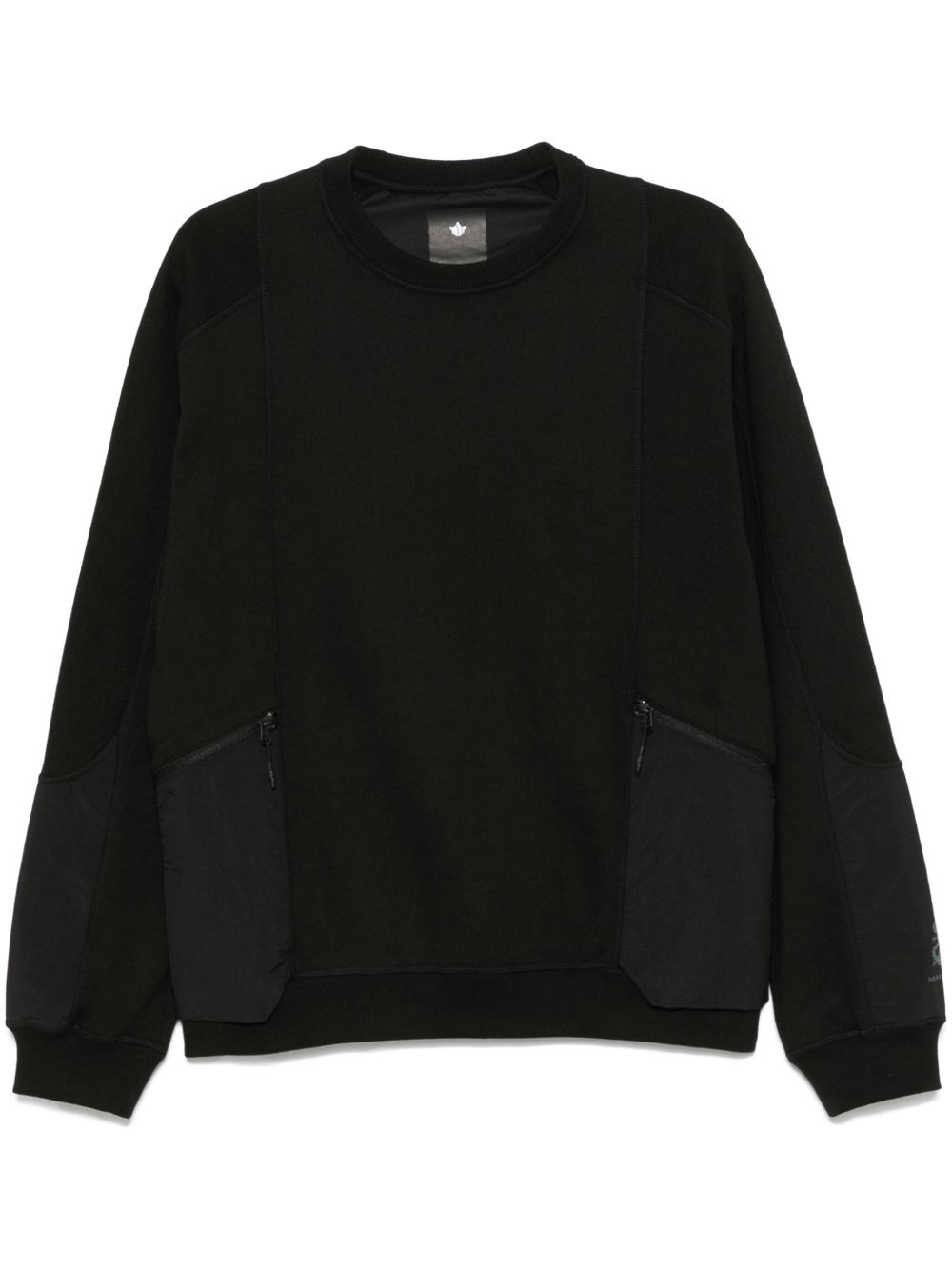 Men Sweatshirts Maison-Kitsune Maharishi 5285 Articulated Tech Cargo Sweatshirt Black