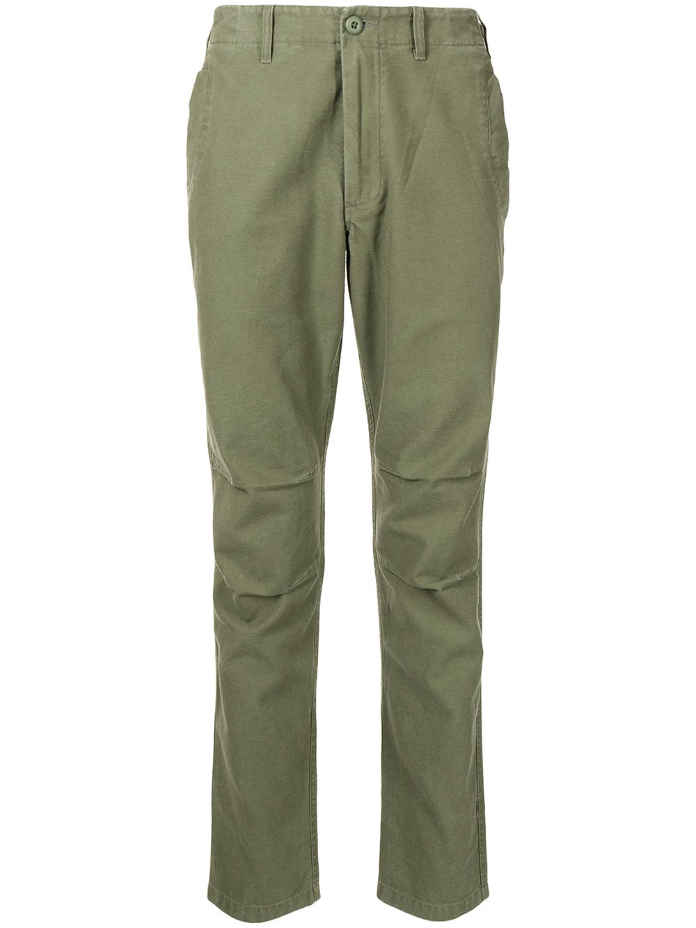 Maharishi Tapered slim.fit Trousers Green Maison-Kitsune Men Tapered Pants
