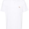 Men T-Shirts Maison-Kitsune Maison Kitsuné Fox-patch Cotton T-shirt White