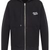 Maison Kitsuné Handwriting Hoodie Black Maison-Kitsune Men Hoodies