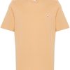 Men T-Shirts Maison-Kitsune Maison Kitsuné Chillax Fox Patch T-shirt Neutrals