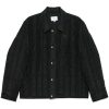 Maison-Kitsune Shirt Jackets Men Maison Kitsuné Quilted Jacket Black