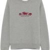 Maison Kitsuné Outdoor Profile Fox Sweatshirt Grey Men Sweatshirts Maison-Kitsune