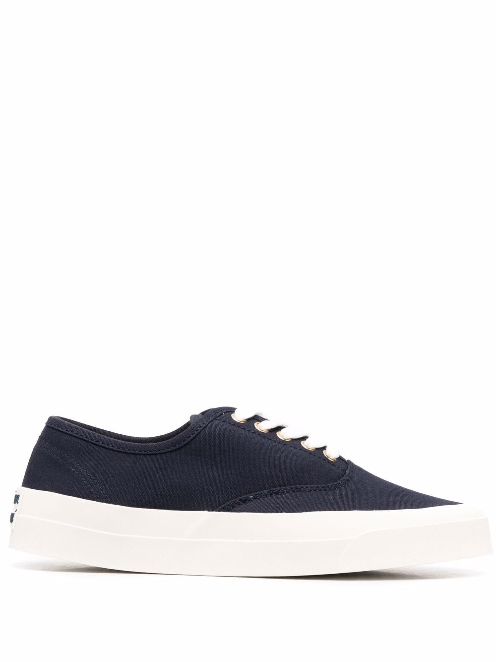Men Low-Tops Maison-Kitsune Maison Kitsuné low-top Canvas Sneakers Blue