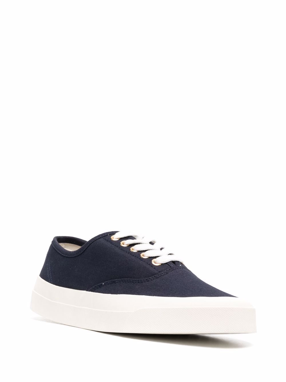 Men Low-Tops Maison-Kitsune Maison Kitsuné low-top Canvas Sneakers Blue