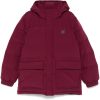 Maison Kitsuné Hooded Puffer Jacket Red Men Down Jackets Maison-Kitsune