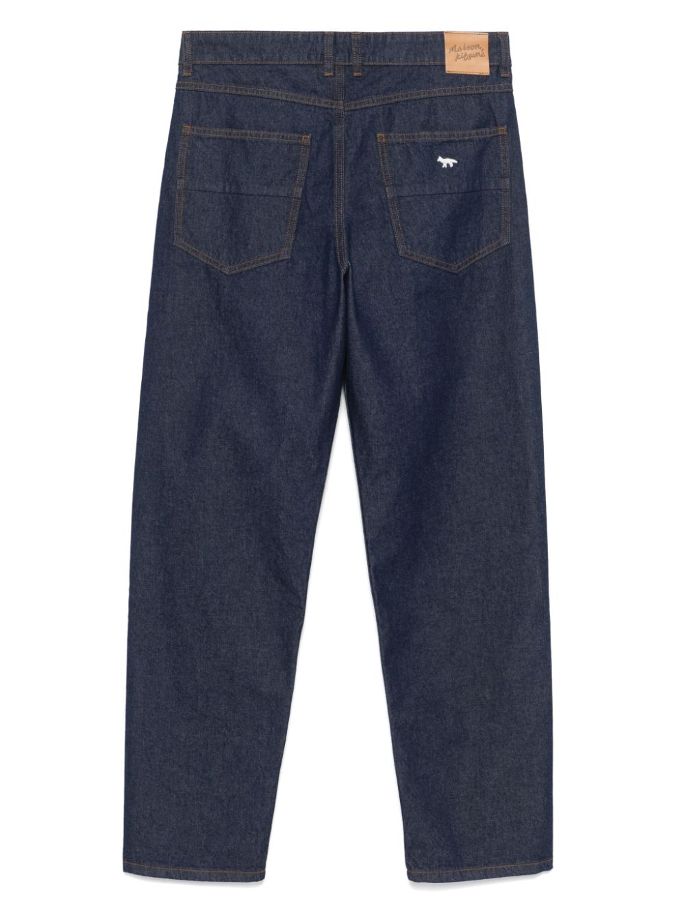 Men Regular & Straight-Leg Jeans Maison-Kitsune Maison Kitsuné straight-leg Jeans Blue