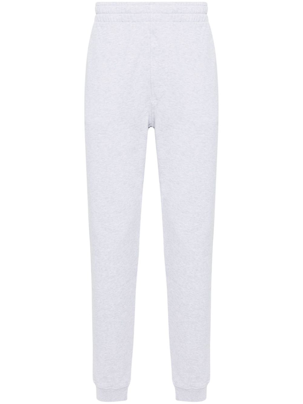 Men Sweatpants Maison-Kitsune Maison Kitsuné Fox Head Cotton Track Pants Grey