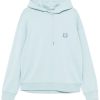 Maison Kitsuné Bold Fox Head-patch Hoodie Blue Men Hoodies Maison-Kitsune