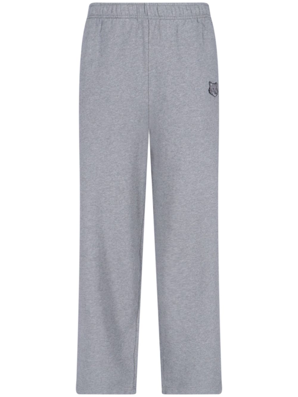 Maison Kitsuné Bold Fox Head Track Pants Grey Maison-Kitsune Men Sweatpants