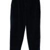 Maison Kitsuné Corduroy Trousers Blue Men Tapered Pants Maison-Kitsune