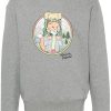 Men Sweatshirts Maison-Kitsune Maison Kitsuné fox-print Sweatshirt Grey