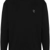 Maison-Kitsune Maison Kitsuné Bold Fox-patch T-shirt Black Men T-Shirts