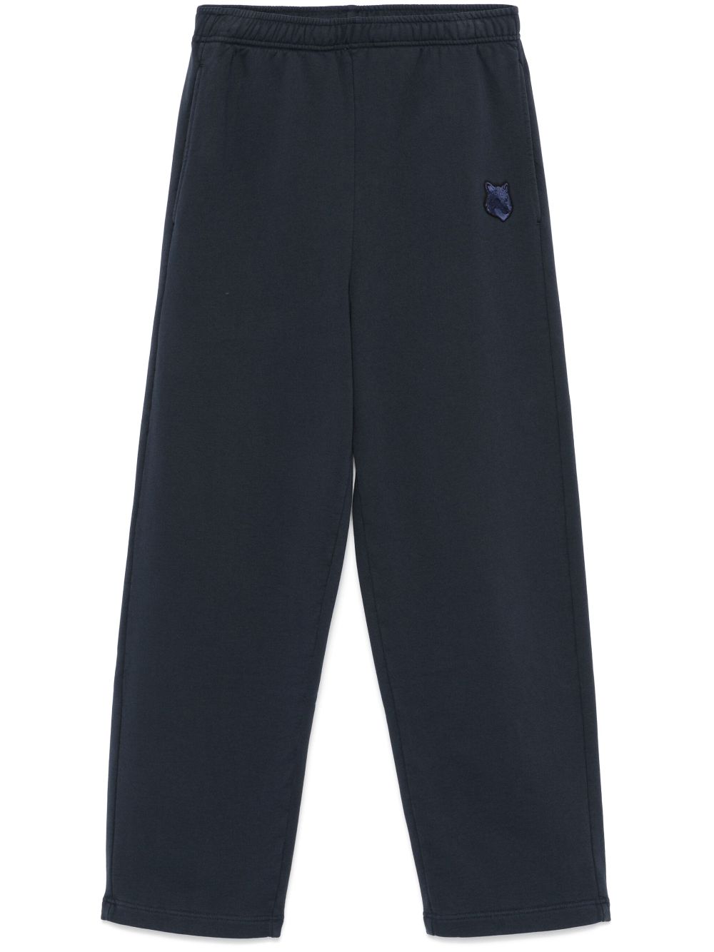 Maison-Kitsune Sweatpants Men Maison Kitsuné Bold Fox Head Track Pants Blue
