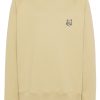 Maison Kitsuné Bold Fox Head Cotton Sweatshirt Green Maison-Kitsune Men Sweatshirts
