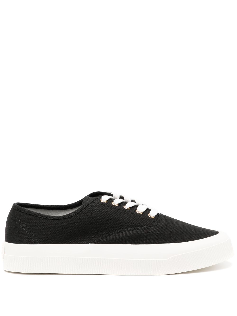 Men Low-Tops Maison-Kitsune Maison Kitsuné lace-up Sneakers Black