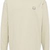 Men T-Shirts Maison-Kitsune Maison Kitsuné Bold Fox Head long-sleeved T-shirt Neutrals