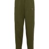 Men Sweatpants Maison-Kitsune Maison Kitsuné Signature Fox Motif Track Pants Green