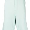 Men Track & Running Shorts Maison-Kitsune Maison Kitsuné logo-patch Track Shorts Green