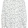 Maison Kitsuné graphic-print Cotton Shirt Blue Maison-Kitsune Men Shirts