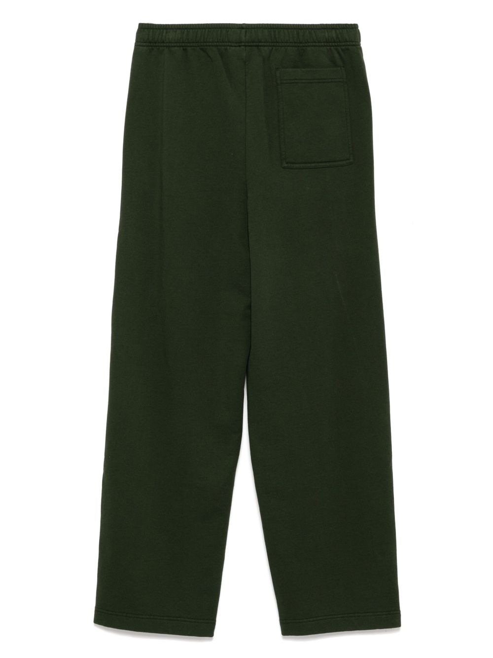 Maison Kitsuné Bold Fox Head Patch Pants Green Maison-Kitsune Men Sweatpants