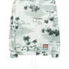 Maison Kitsuné graphic-print Cotton Jacket Blue Maison-Kitsune Men Sport Jackets & Windbreakers