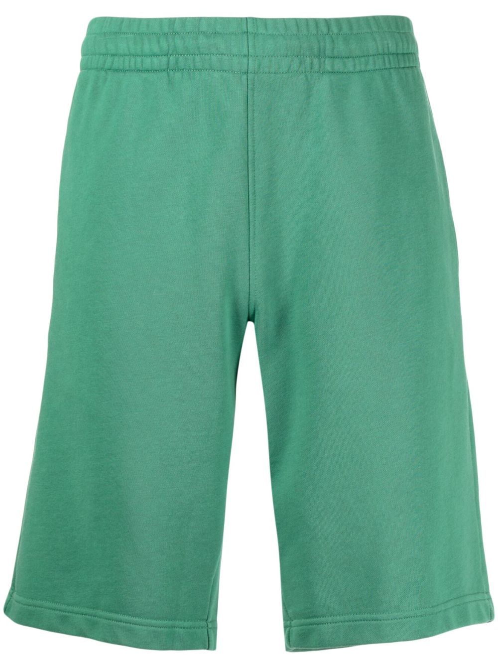 Maison Kitsuné logo-print Bermuda Shorts Green Maison-Kitsune Men Bermuda Shorts