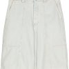 Men Bermuda Shorts Maison-Kitsune Maison Kitsuné knee-length Denim Bermuda Shorts Blue