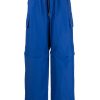 Maison-Kitsune Maison Kitsuné water-resistant Convertible Track Pants Blue Men Sweatpants