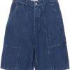 Men Denim Shorts Maison-Kitsune Maison Kitsuné Workwear Denim Shorts Blue