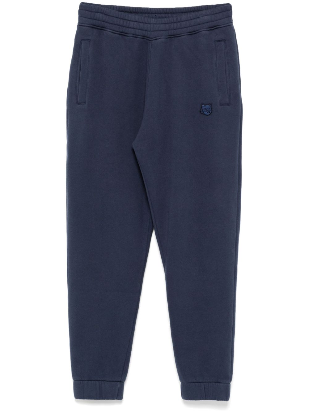 Maison Kitsuné Bold Fox Head Patch Comfort Track Pants Blue Maison-Kitsune Men Sweatpants