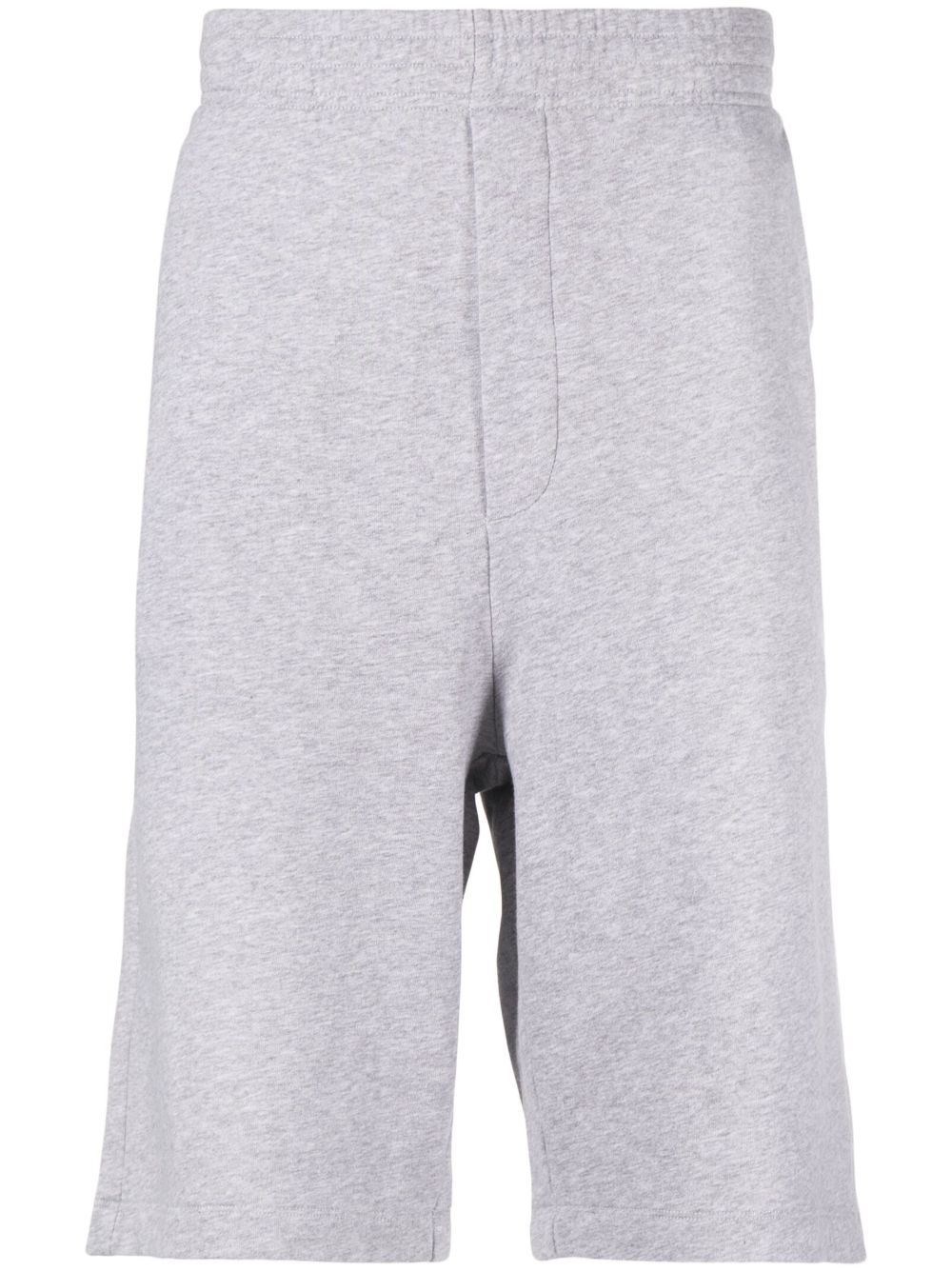 Maison Kitsuné logo-patch Track Shorts Grey Maison-Kitsune Men Track & Running Shorts