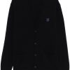 Maison-Kitsune Maison Kitsuné Bold Fox Head-patch Cardigan Blue Men Cardigans