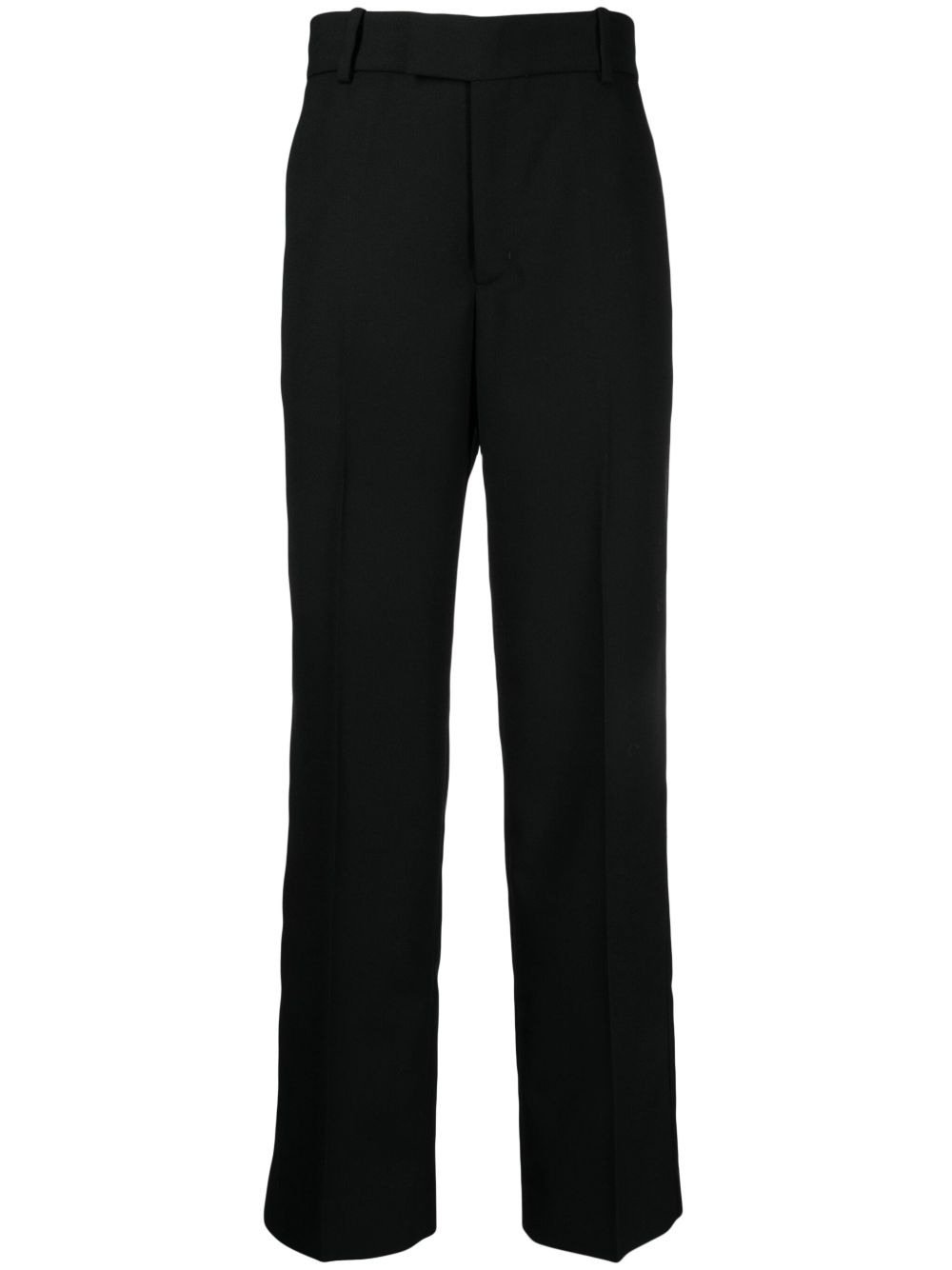 Maison-Kitsune Maison Kitsuné straight-leg Tailored Trousers Black Men Tailored Pants